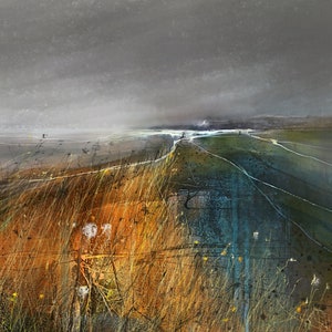 Prossima fermata, America! Giclée / Stampe su carta o tela / Far West Ireland / Atlantico / Costa / Robusto / Paesaggio marino / Scogliere / Cieli / Spruzzi di mare