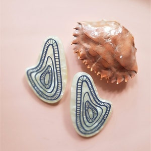 Large Statement Drop Earrings Laser Cut  Acrylic