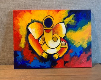 Ganesha Painting Etsy About 0% of these are other home decor. ganesha painting etsy