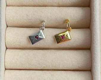 Sterling Silver 925 Love Letter Bracelet Charm