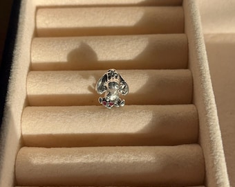 Sterling Silver 925 Eeyore Winnie the Pooh Bracelet Charm