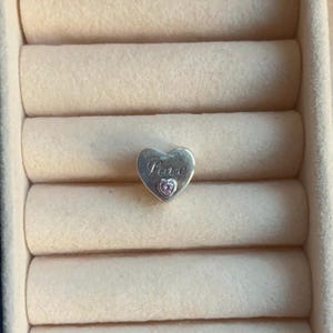 Silver Heart Charm