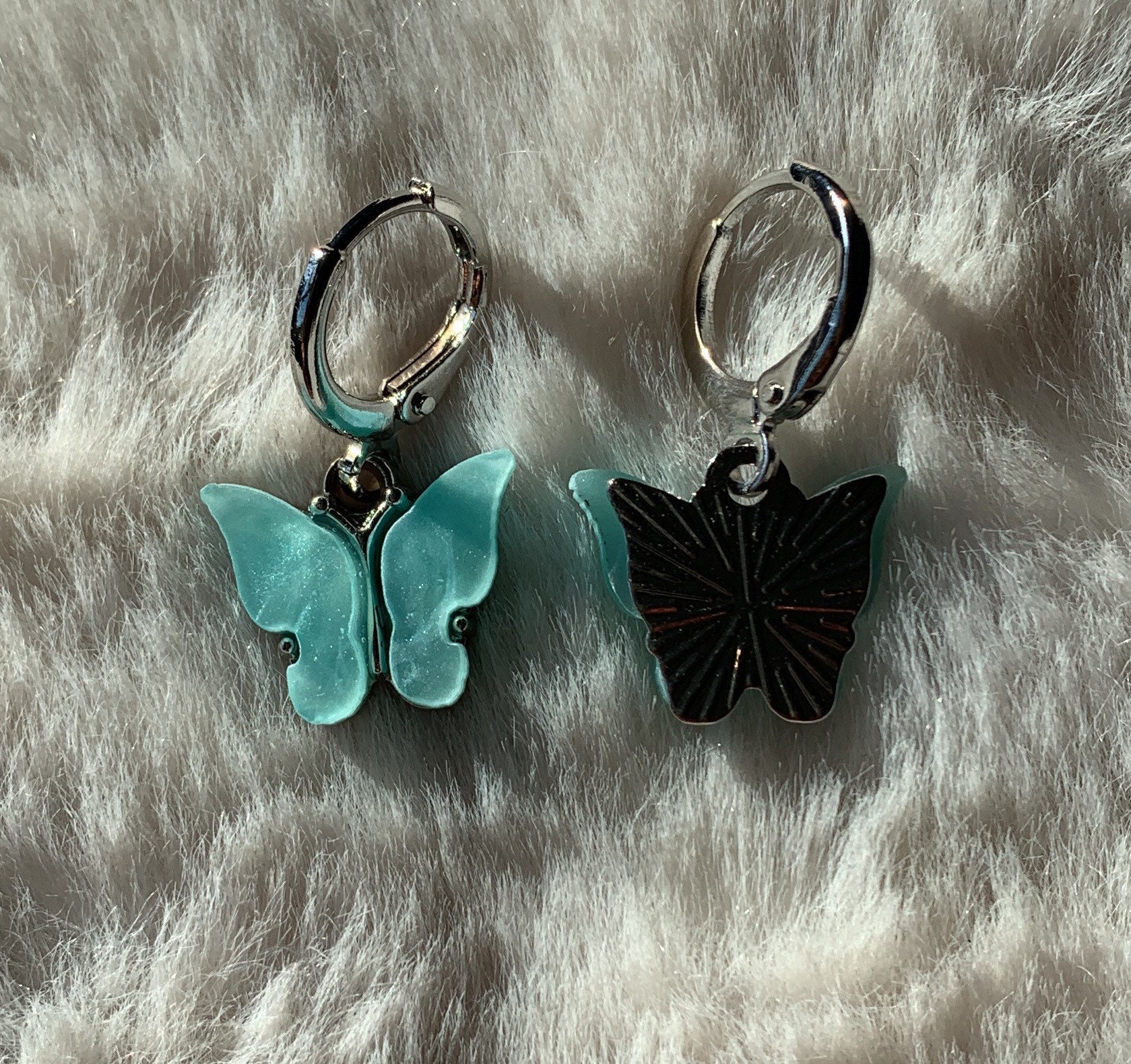 Sky cheap butterfly earrings