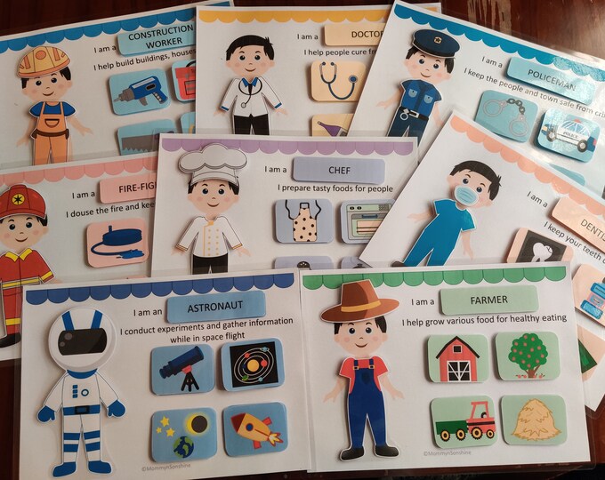 Community & Safety Signs Flash Cards Etsy