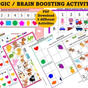 Logical Thinking, Brain Boosting Activities