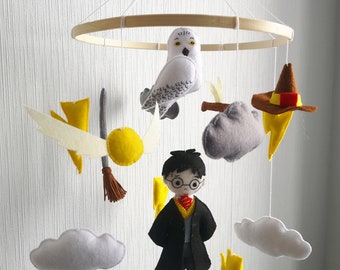 Harry Potter Baby Mobile Etsy Harry Potter Baby Mobile Etsy