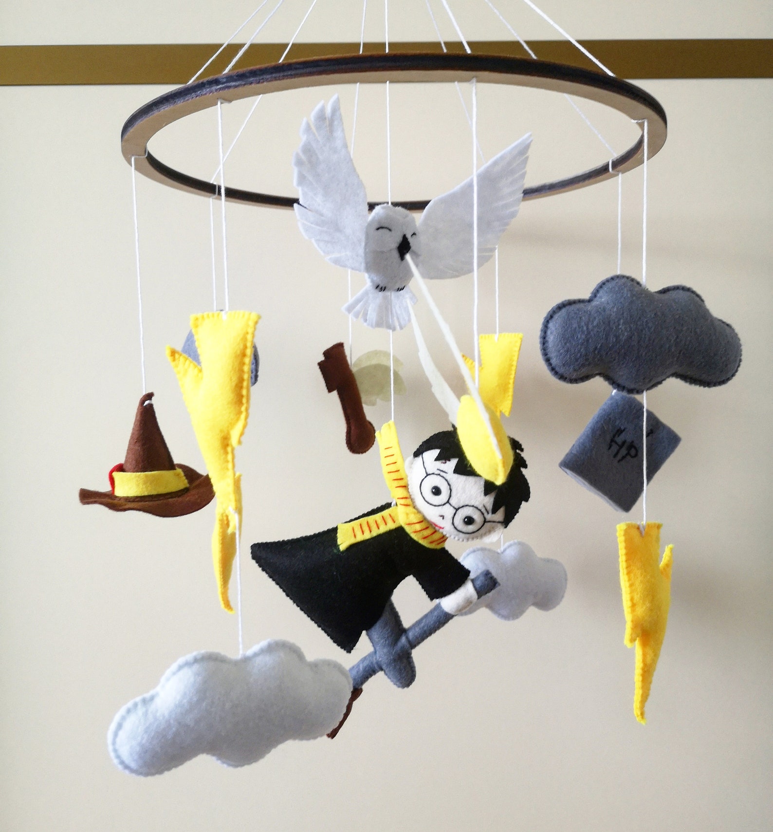 Harry potter crib mobile Harry Potter baby mobile Harry Etsy