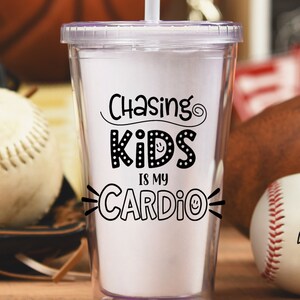 Chasing Kids is My Cardio SVG & Sublimation design, Exercise, Workout, Momlife, Running children, Cricut Silhouette Digital cut files