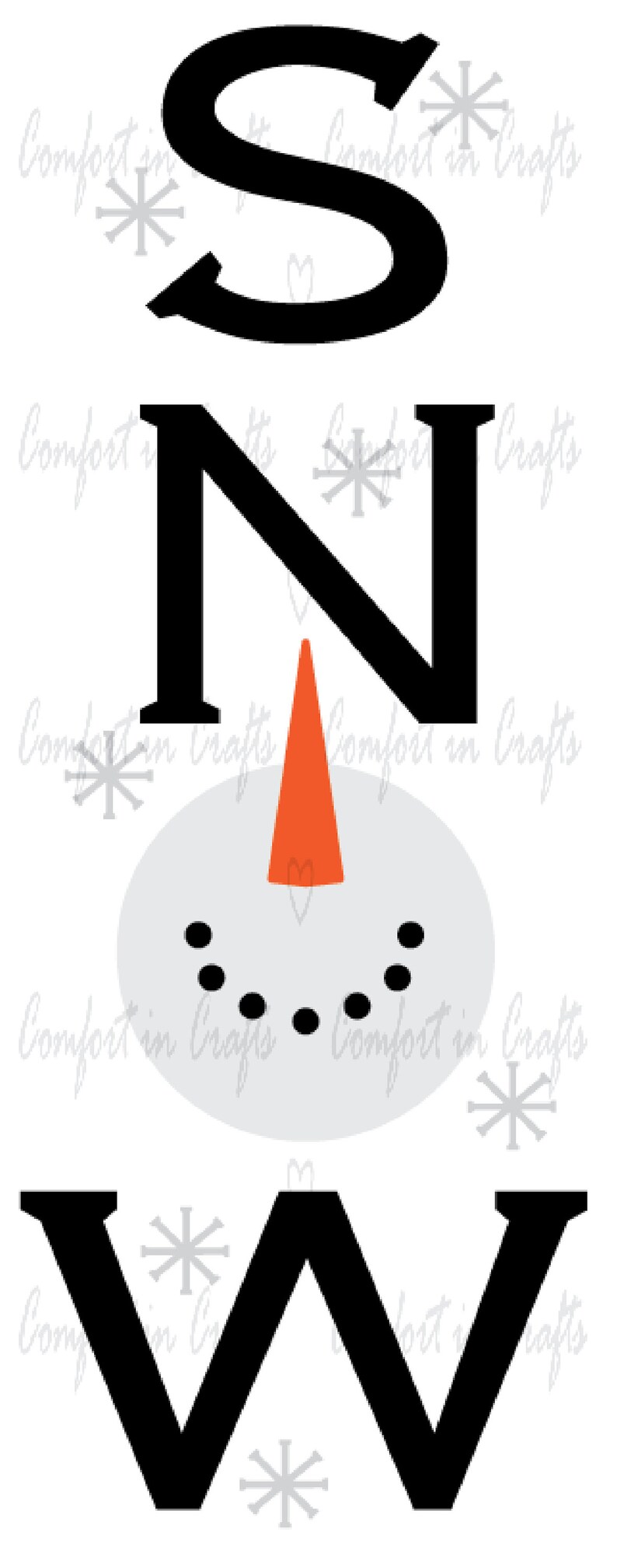 Download Snow svg Snowman Vertical sign svg Winter Christmas ...
