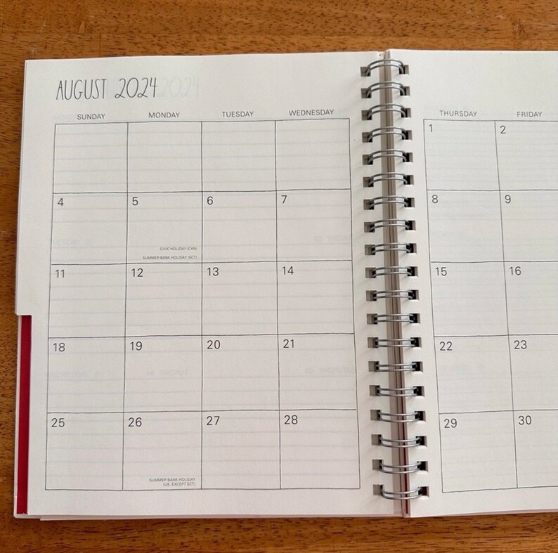 2024 Planner Rae Dunn organized Chaos 12 Months Planner Jandec 2024