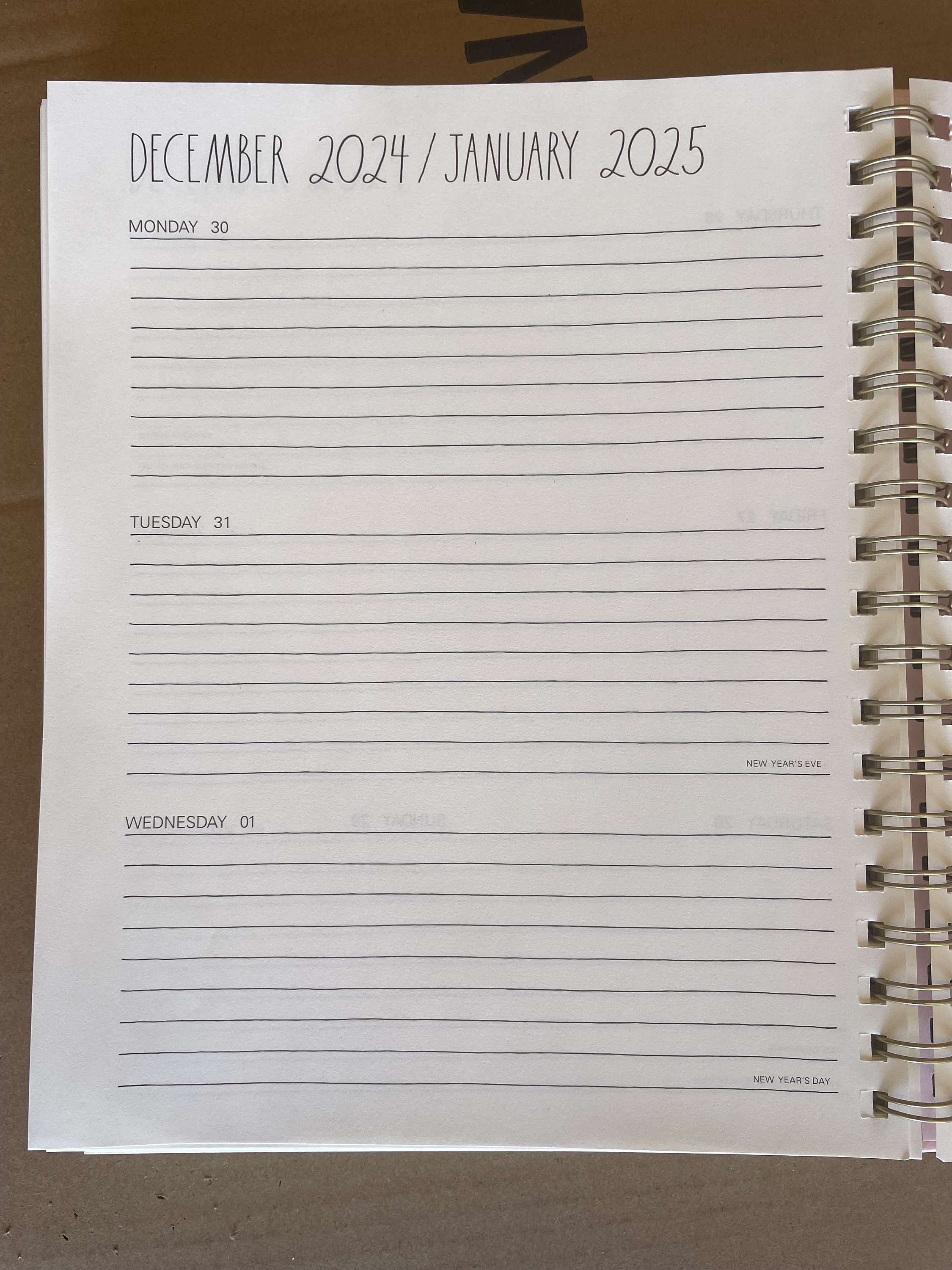 2024 Planner Rae Dunn good Things Are Coming 12 Months Planner Jandec