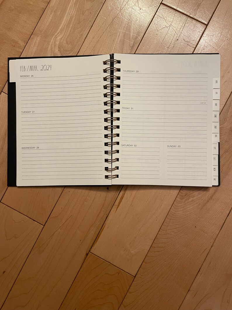 2024 Planner Rae Dunn two Thousand Twenty Four 12 Months Planner Jan