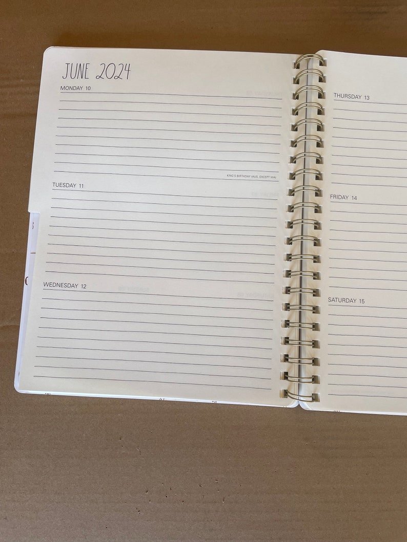 2024 Planner Rae Dunn two Thousand Twenty Four 12 Mon. Planner Jandec