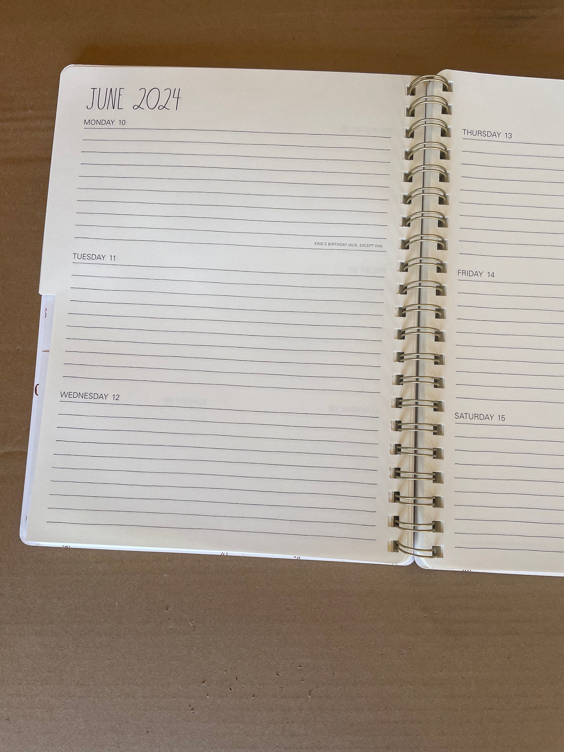 2024 Planner Rae Dunn two Thousand Twenty Four 12 Mon. Planner Jandec