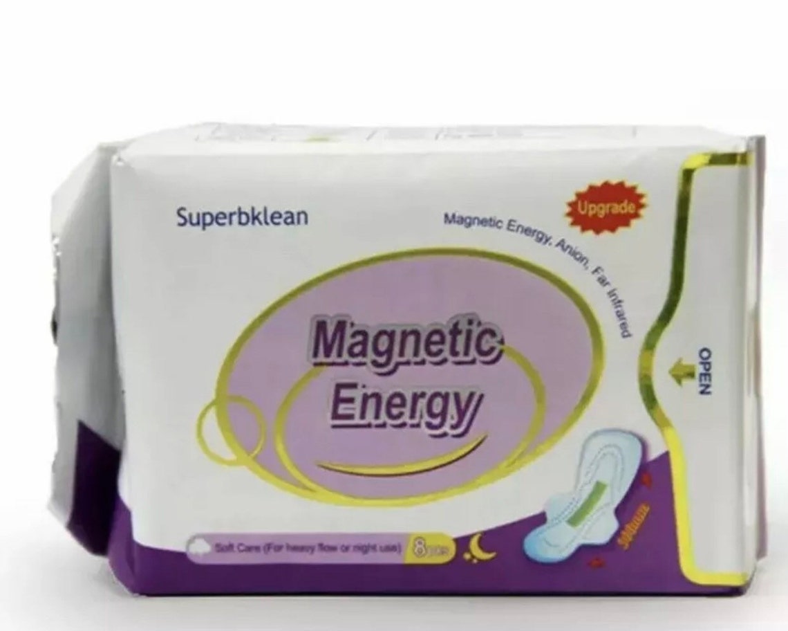 Longrich Sanitary Pad Energy Sanitary Napkin Night Use 3X 8pcs