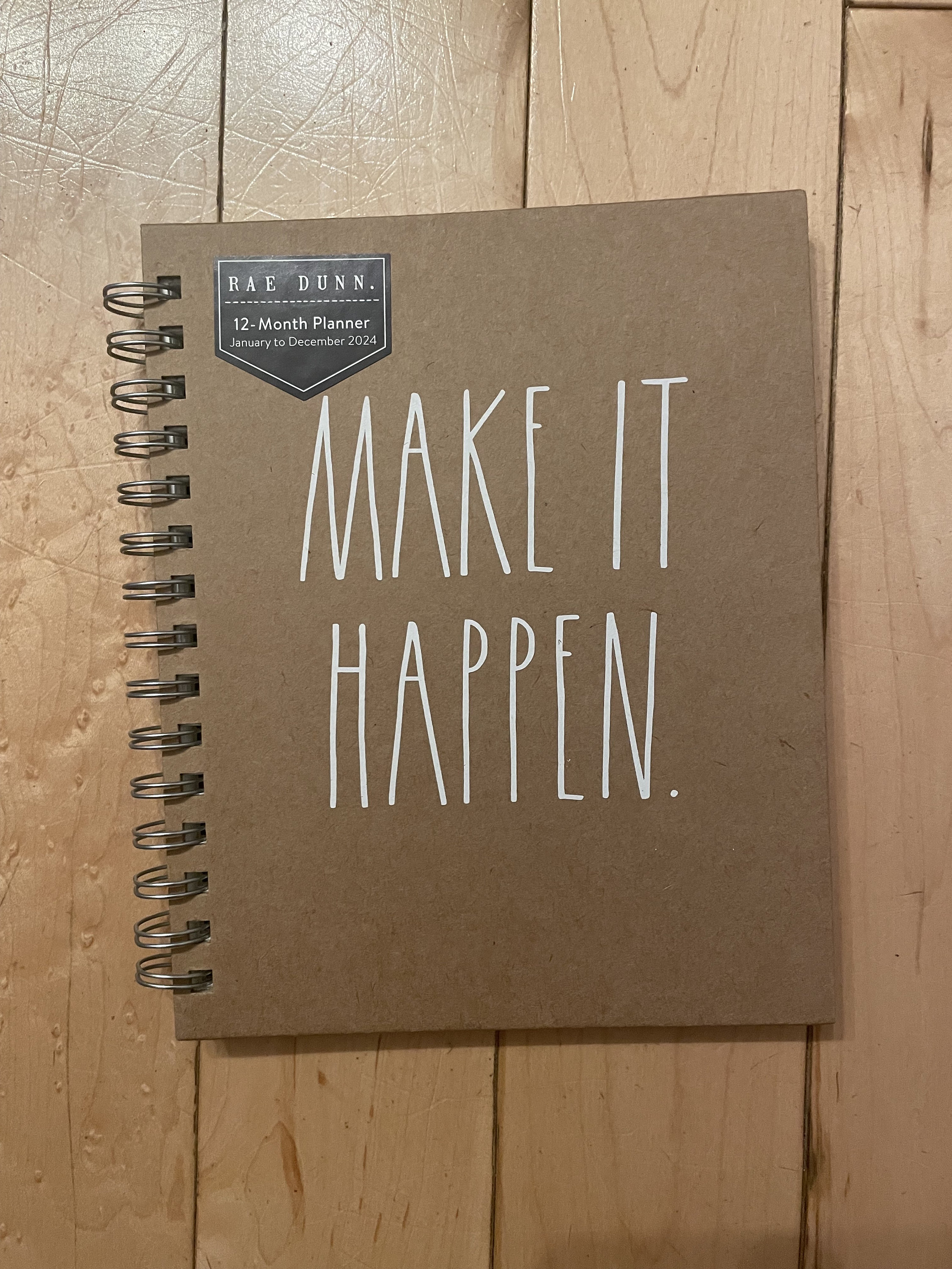 2024 Planner Rae Dunn two Thousand Twenty Four 12 Months Planner Jan