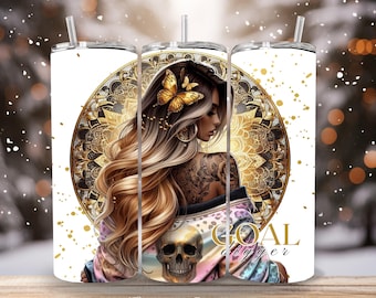 Goal Digger digital design to fit 20oz tumbler. Digital download files only!