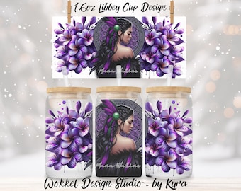 Māori Mana Wahine Tumbler Design: Positive Affirmation PNG (Digital Download)