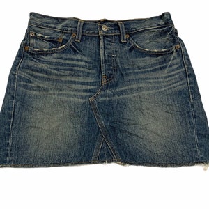 Levis 501 Mini Skirt - Etsy