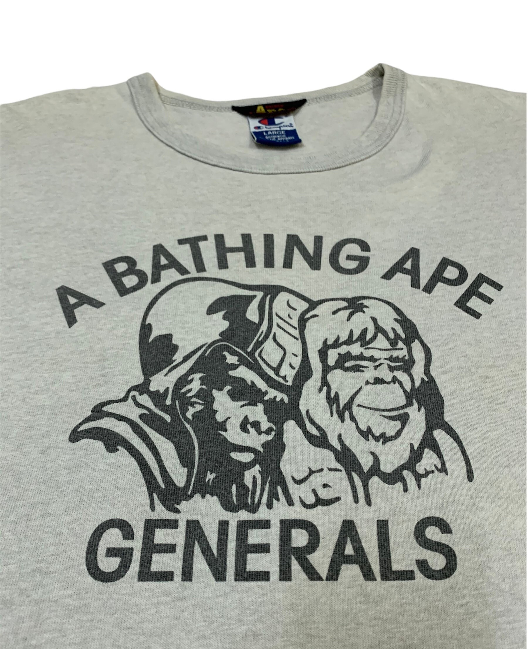 Vintage A Bathing Ape X Champion Vintage Size L - Etsy
