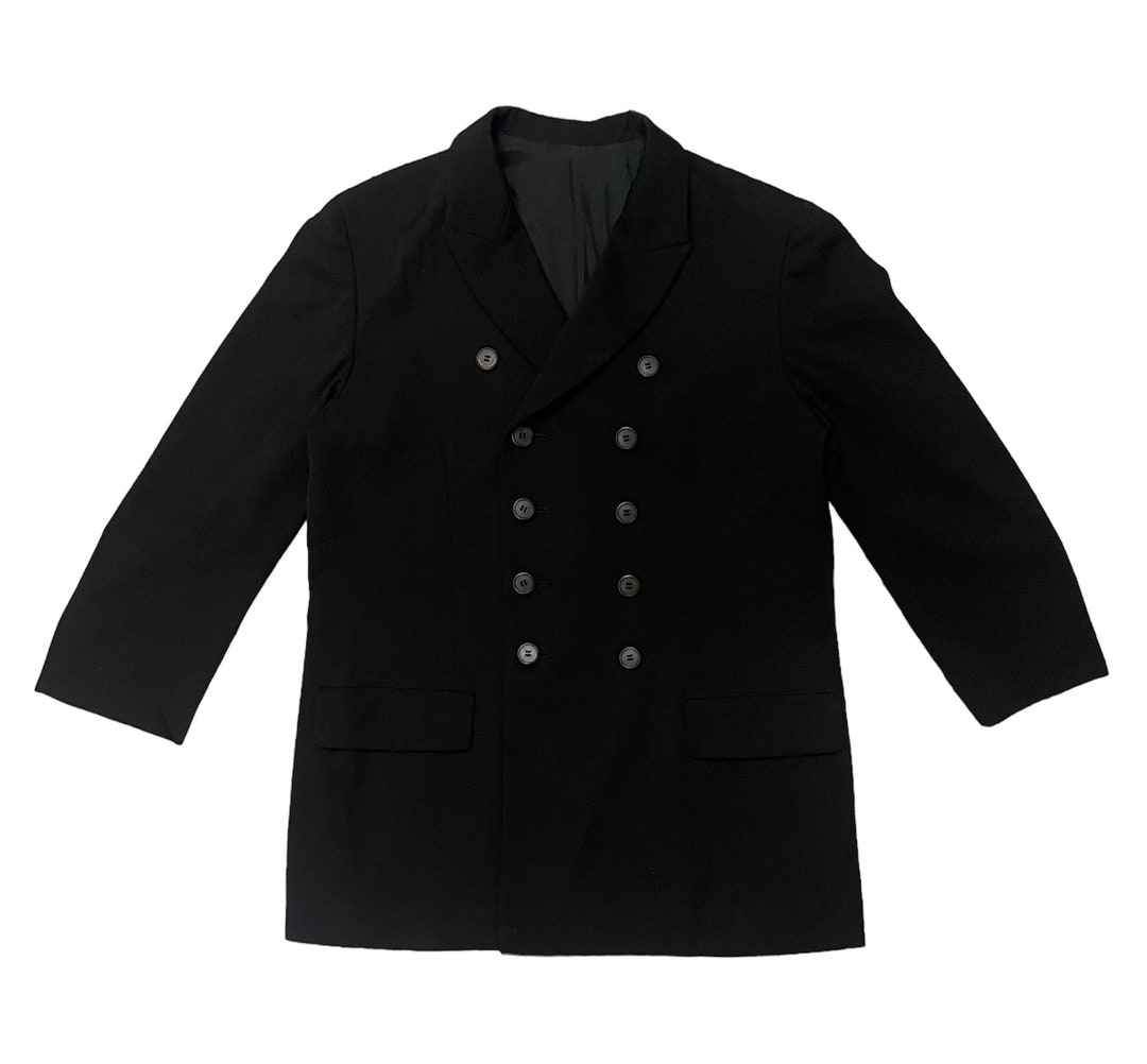 Y's Yohji Yamamoto Double Breasted Coat Size M - Etsy