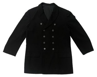 Y’s Yohji Yamamoto Double Breasted Coat Size M