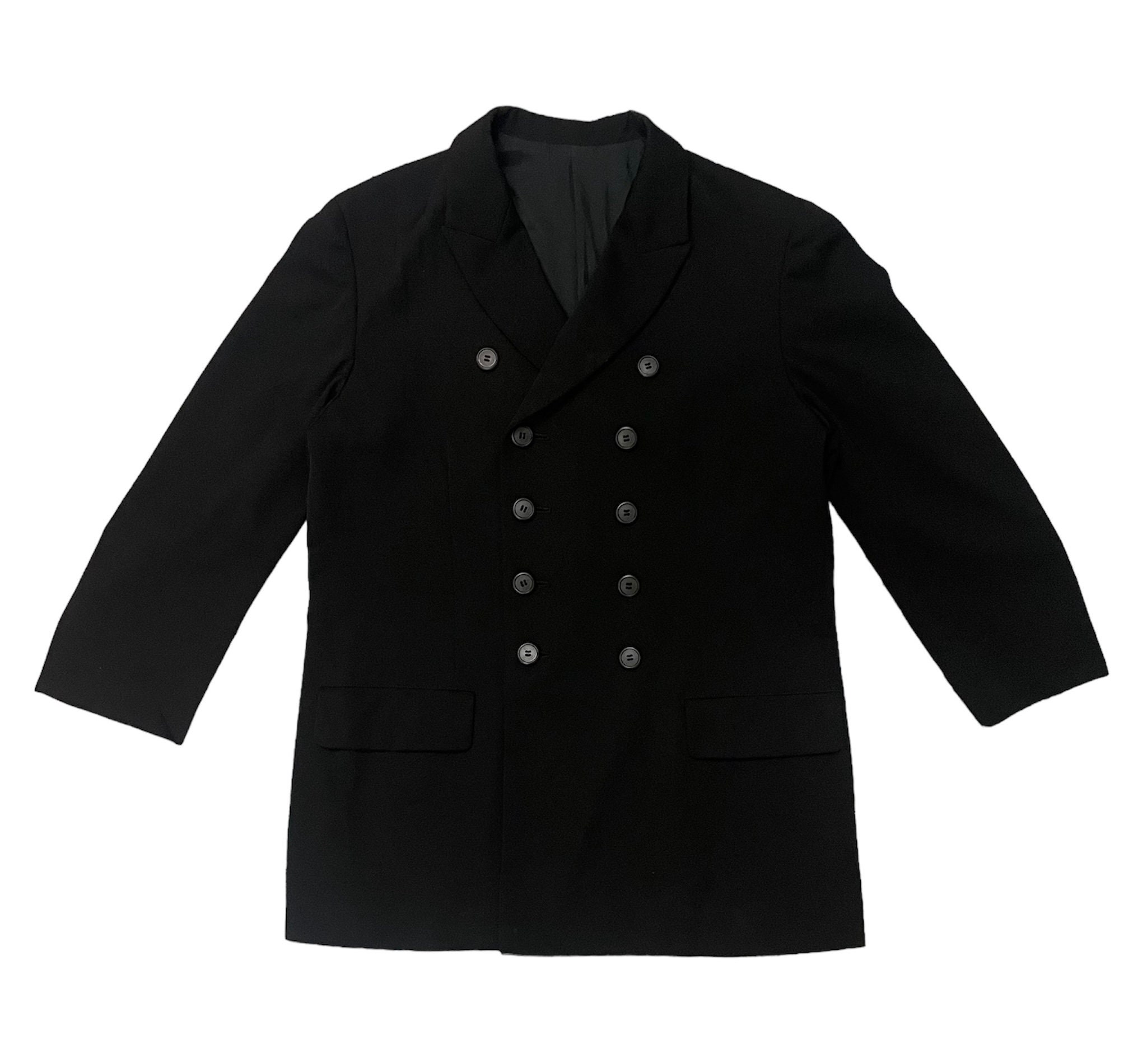 Y's Yohji Yamamoto Double Breasted Coat Size M - Etsy