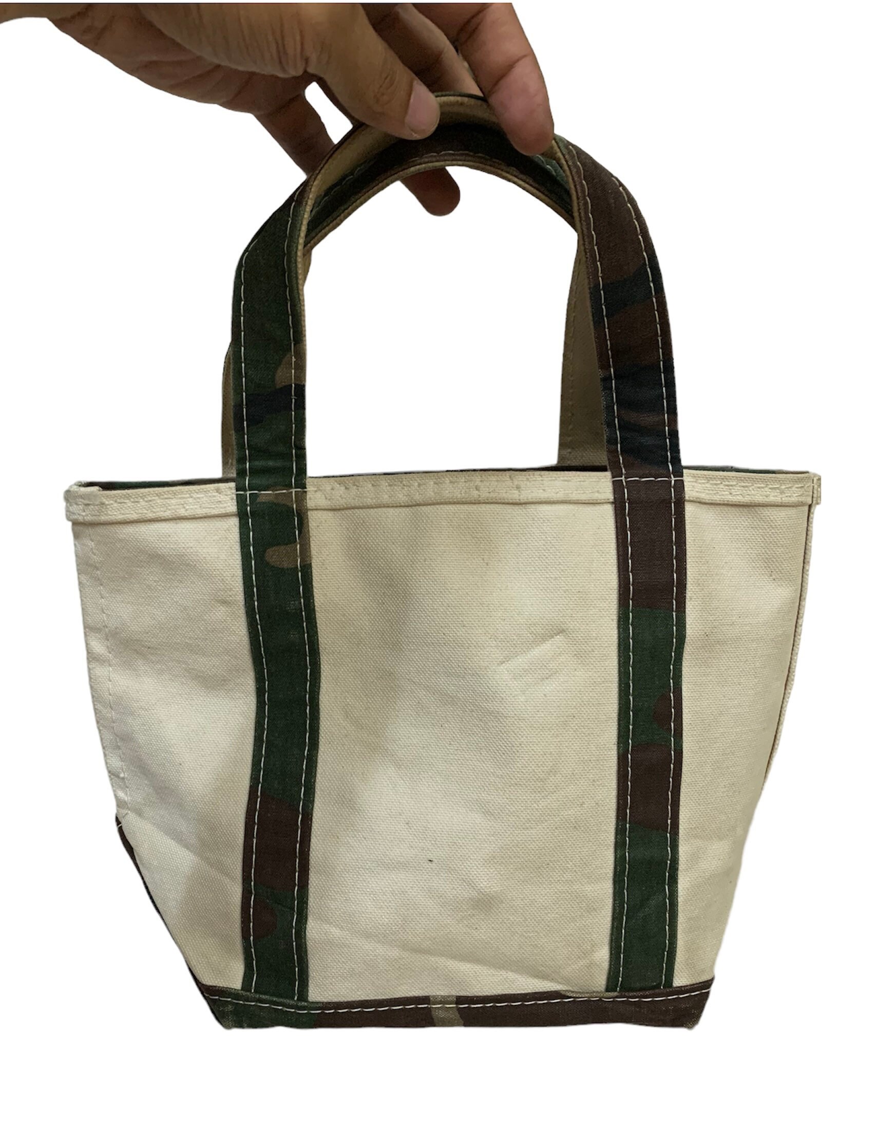 Vintage L. L. Bean Small Camo Tote Bag One Size - Etsy