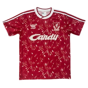 True Vintage Adidas Liverpool 89 Home Jersey  Size M