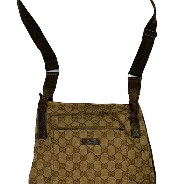 Vintage Gucci GG Monogramm Sling Bag One Size