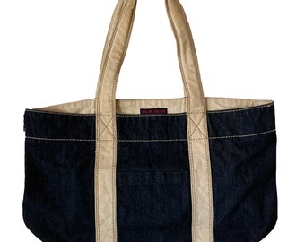 Blue Blue Japanese Brand Tote Bag One Size