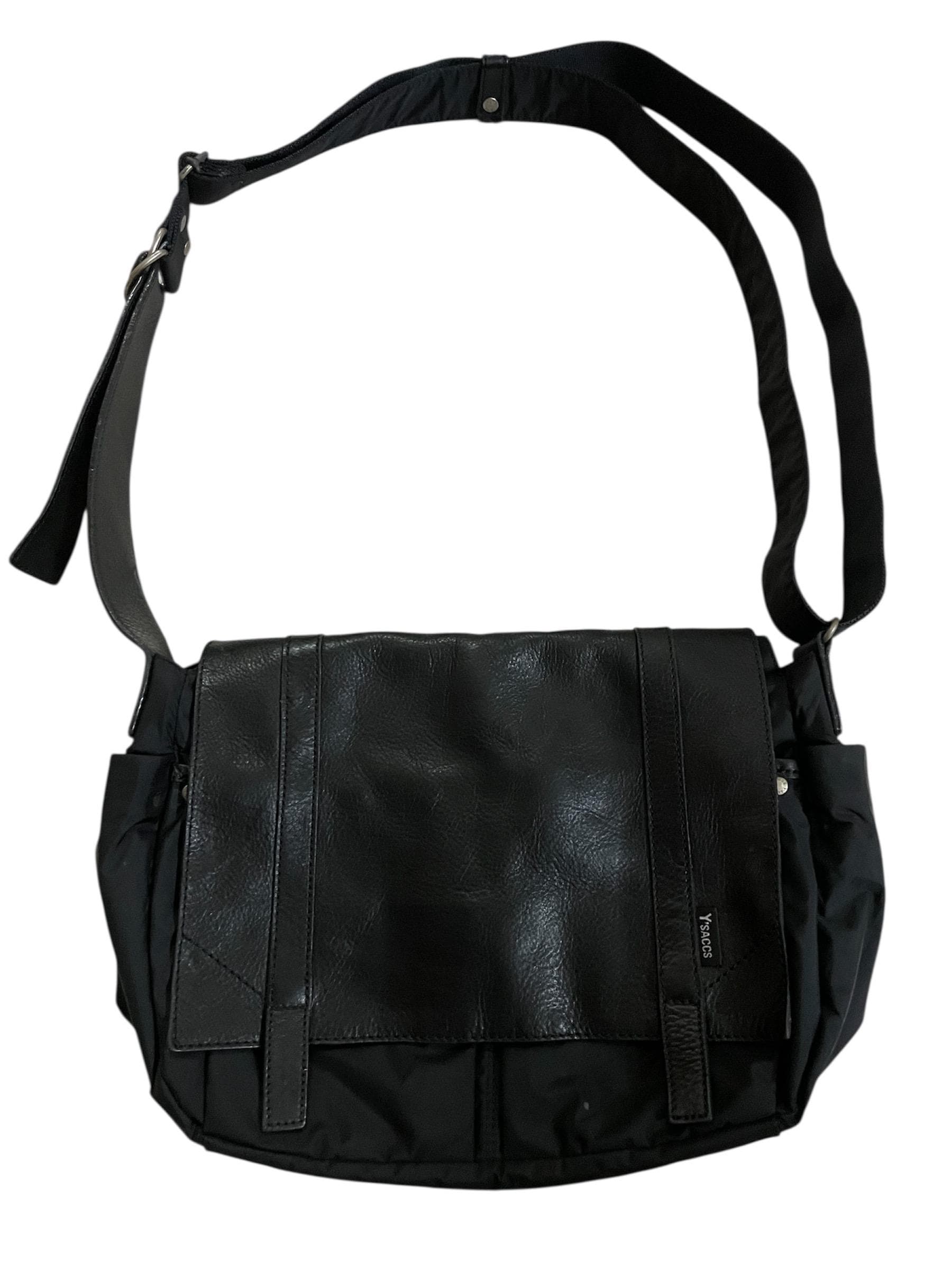 Yohji Yamamoto Y’saccs Leather BAG Y'saccs by Yohji Yamamoto Sling Bag One Size - Etsy