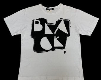 専用00s COMME des GARCONS HOMME t-shirt Vintage COMME Des GARCONS Homme Japanese Brand 2000 Ete Print
