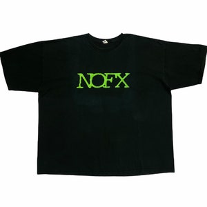 Vintage Nofx Punk Rock Band Tee Size 3XL