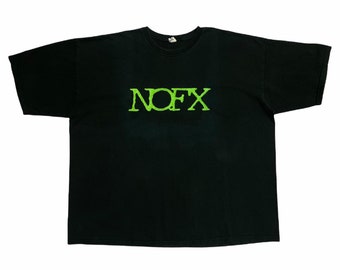 ヴィンテージ Nofx パンクバンド ブラック ラージ Tシャツ Nofx