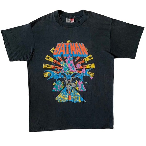 Vintage 80s Batman Movie Tshirt Size XL