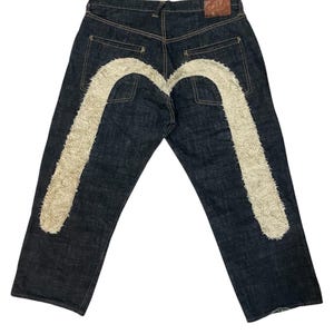 Rare Evisu Travis Scott Made in Japan Dize 34 Damaged Rare Evisu Travis Scott Made in Japan Dize 34 Damaged