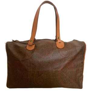 Vintage Luxury Etro Travel Bag One Size