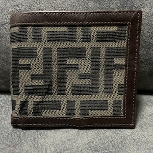 Luxus Fendi Monogram Brieftasche Einheitsgröße