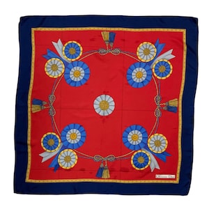 Vintage Luxury Christian Dior Silk Scarf One Size