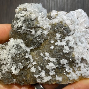 White Dolomite on Cubic Fluorite from Spain