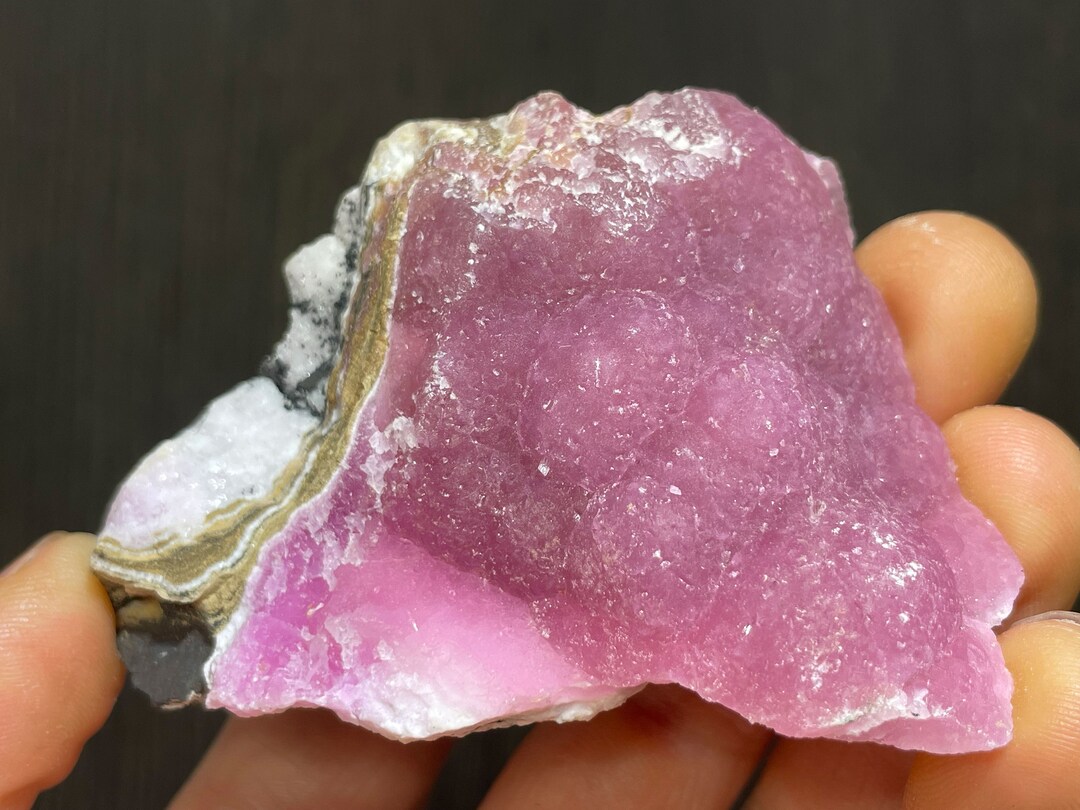 Pink/purple Botryoidal Cobaltoan Calcite - Cobalt-bearing Calcite From ...