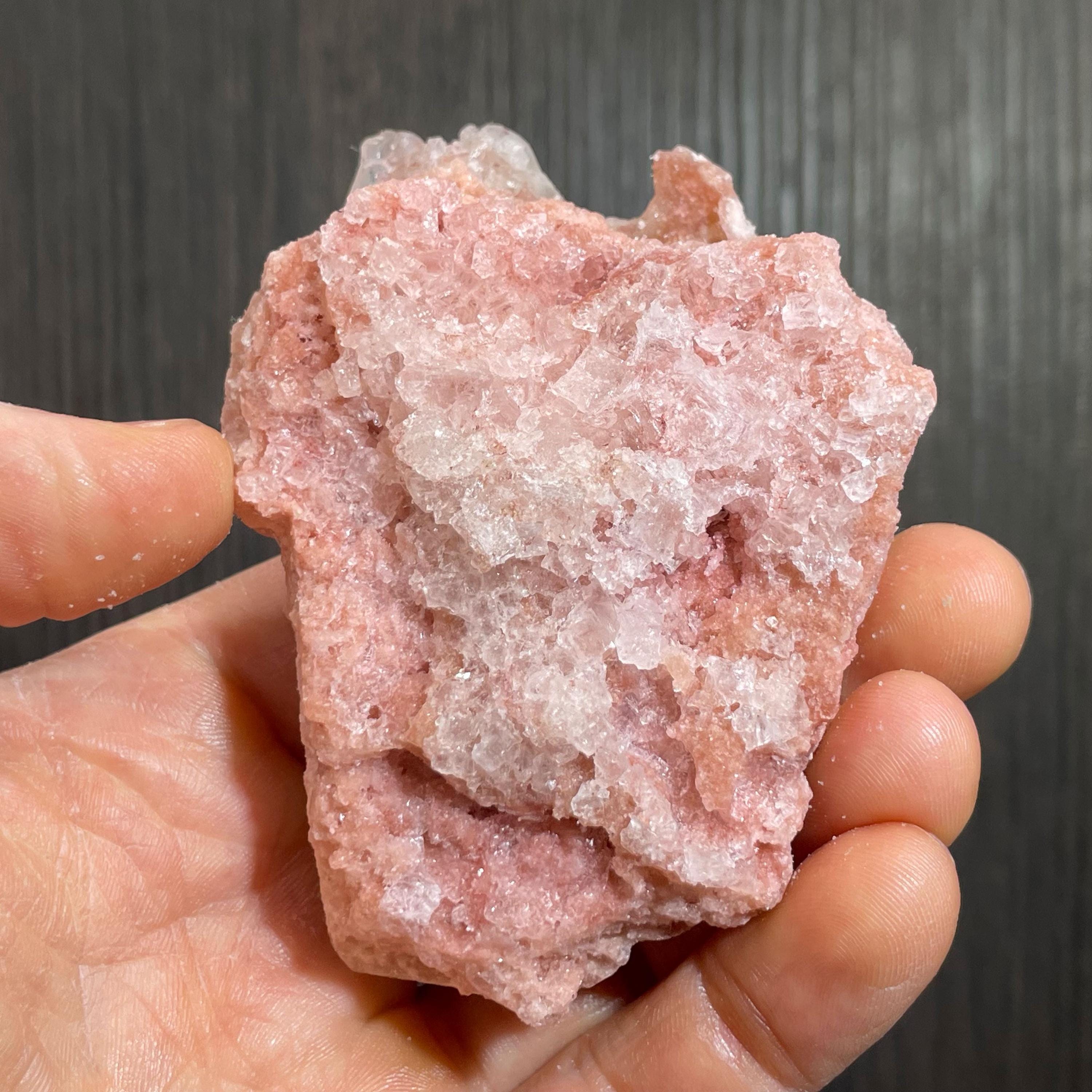 結晶が素晴らしい岩塩結晶クラスター 【公式通販】