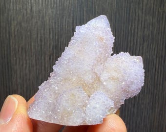 Lovely Cactus Quartz crystal, Spirit Quartz crystal, Fairy Quartz crystal, Amethyst crystal from South Africa
