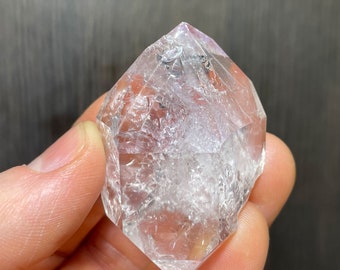 Doubly Terminated Quartz Amethyst Crystal from Arizona