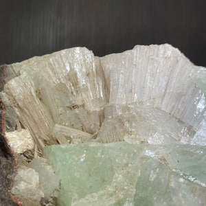 Large Specimen of Scolecite with Fluorapophyllite on Matrix from Brazil