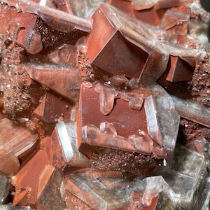 Unusual and Large Calcite Cluster with two generations of growth from China