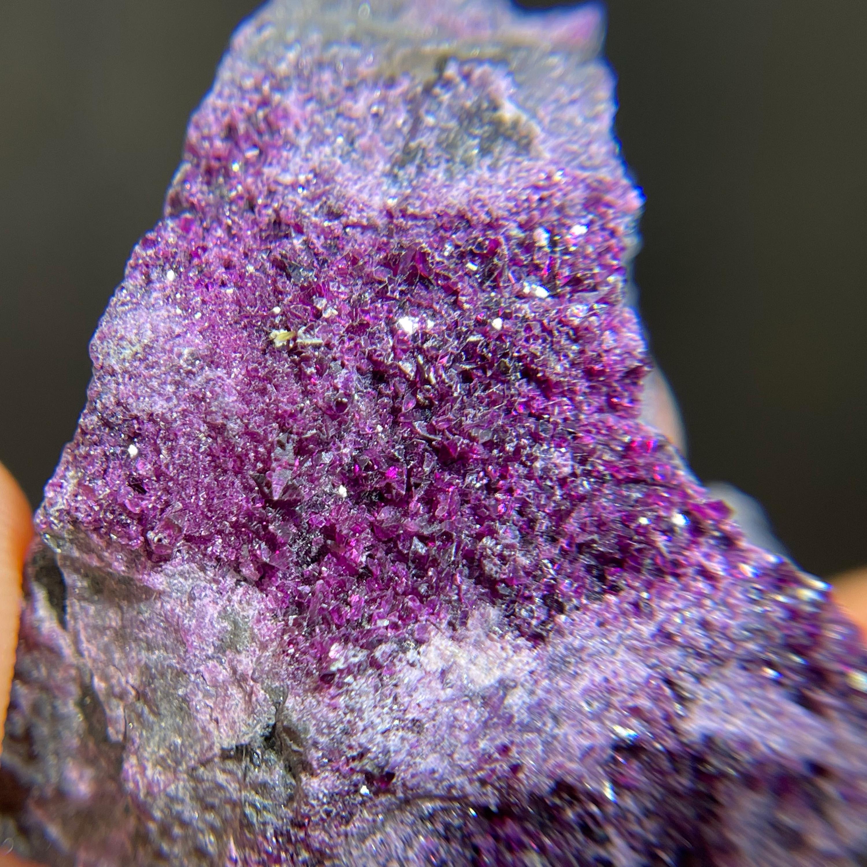 Rare Kammererite - Chromium-bearing Clinochlore Crystals from Turkey