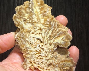Fluorescent and Phosphorescent Baryte Crystals from Poland - Cut and Polished