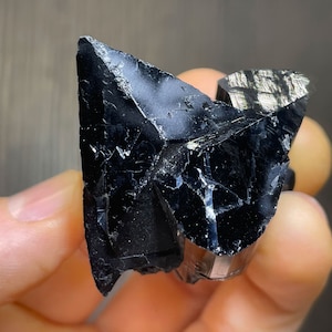 Lustrous Intergrown Schorl Tourmaline Crystals from the Erongo Mountains in Namibia